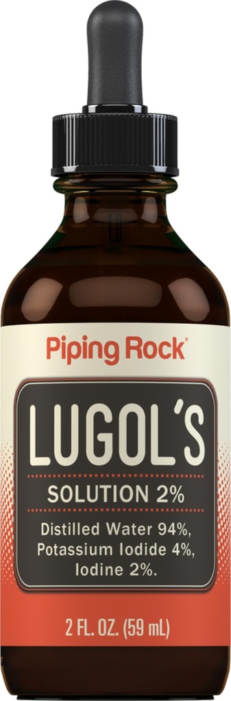 Lugols Iodine Drops 2% 2 fl oz 