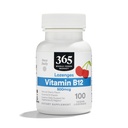 365 από Whole Foods Market, Βιταμίνη B12 500mcg Lozenges, Φυσικό άρωμα κερασιού, Vegan, 100 Count
