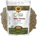 Organic Way Milk Thistle Seeds Powder (Silybum Marianum) - Herbal Tea 