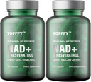 Συμπλήρωμα NAD+ & ρεσβερατρόλης, 240 Softgels NAD+ Ενίσχυση συμπλήρωμα για τη μέγιστη απορρόφηση για την υποστήριξη Cellular Ενέργεια Γήρανση Άμυνας