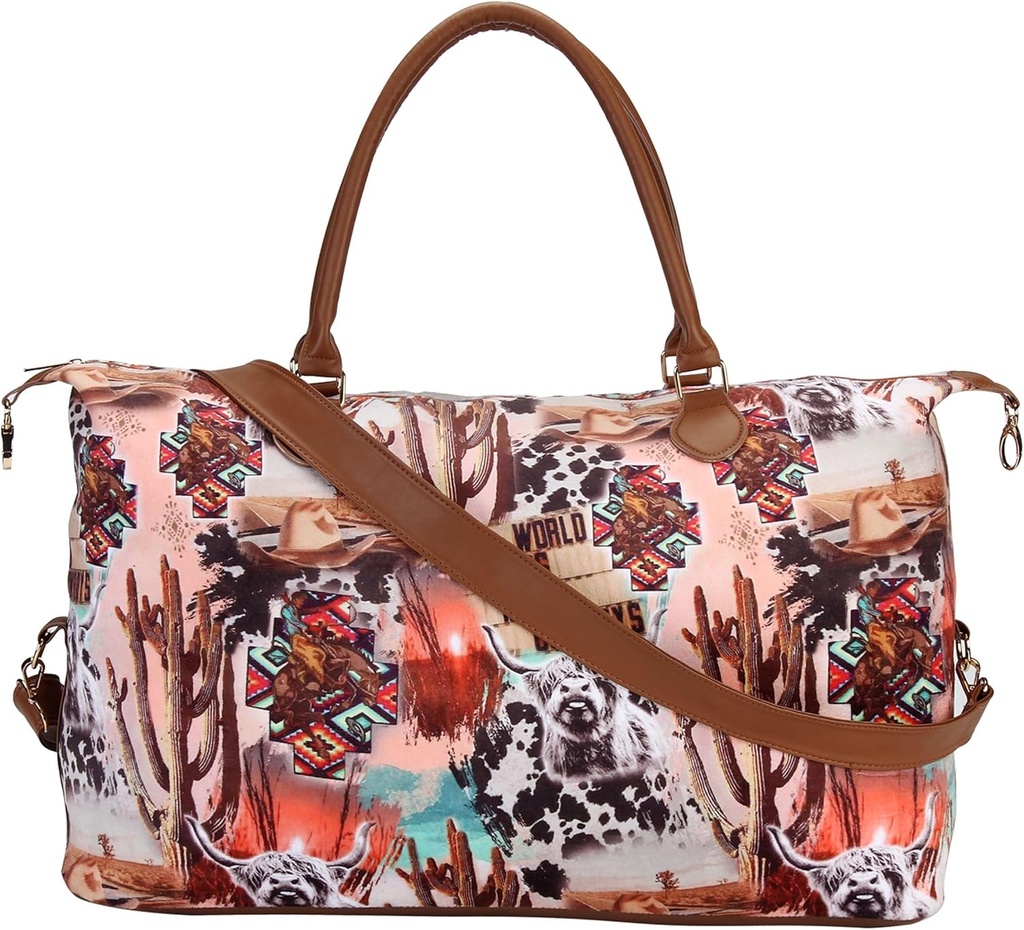 Τσάντα Weekender Τσάντα Duffle για γυναίκες Μεγάλη τσάντα ταξιδιών Overnight Τσάντες Σαββατοκύριακου με ζώνη ώμου Λεοπάρδαλη...