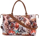 Τσάντα Weekender Τσάντα Duffle για γυναίκες Μεγάλη τσάντα ταξιδιών Overnight Τσάντες Σαββατοκύριακου με ζώνη ώμου Λεοπάρδαλη...