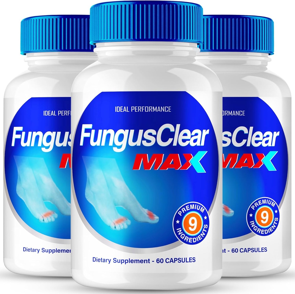 ΙΔΑΝΙΚΗ ΕΠΙΔΟΣΕΙΣ (3 Συσκευασία) Fungus Clear Max Toenail Pills (180 Κάψουλες)