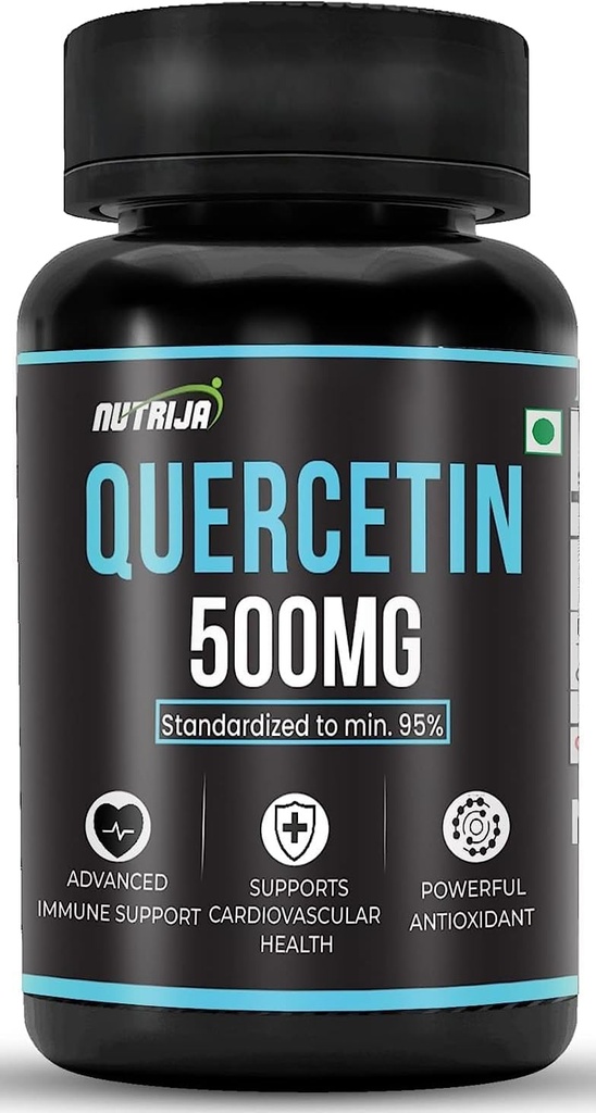 Quercetin 500mg Κάψουλες - Τυποποιημένα σε 95% 