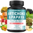 Artichoke Capsules with Artichoke, Papaya, Apple Pectin and More - 150 Capsules - for 5 Months Supply