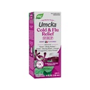 Τρόπος της φύσης Ψυχρό+Flu Relief Syrup, Umcka, Πυρετός*, Πονηρό Λαρύγγι, Βήχας, Συμφόρηση, Σωματικό Άχη*, Ομοιοπαθητικά, Φαινυλεφρίνη Χωρίς, 0,05% Αλκοόλ, Berry Γεύση, 4 Fl Oz (Packaging May Vary)