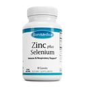 EuroMedica Zinc Plus Selenium - Συμπλήρωμα Υποστήριξης Ανοσοποιητικής & Αναπνευστικής Υγείας - Συμπλήρωμα Ορυκτού με Χηλικό Διγλυκινικό Ψευδάργυρο - Φόρμουλα με Σελήνιο για Κυτταρική Υγεία - 60 Κάψουλες