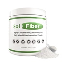 SolFiber Prebiotic Powder Supplement, μη-GMO Εναλλακτική σε ίνες Gummies, Υποστηρίζει Digestive Υγεία, Easy-to-Mix και υψηλής συγκέντρωσης Fiber σκόνη, 7 Ουγγιά, 60 εξυπηρετούν