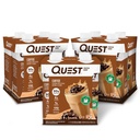 Quest Διατροφή έτοιμη να πιει πρωτεΐνη καφέ Shake, 30g πρωτεΐνη, 4g υδατανθράκων, 1g ζάχαρη, χωρίς γλουτένη, Keto φιλικό, 4 Count (πακέτο των 3)