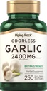 Piping Rock Odorless Σκόρδο συμπλήρωμα 2400mg 