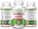 Thyroid Support - Complete Formula to Support Energy Levels with Iodine, Bladderwrack, Kelp, B12 & More- Thyroid Energy: Boost T4 to T3 Supplement - Non-GMO