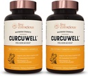 Live Conscious CurcuWell - Curcumin and Boswellia Blend | Maximum Strength Joint, Body and Cognitive Support - 60 Day Supply (2-Pack)