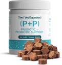 Προβιοτικό & προβιοτικό για σκύλους – Digestive & Gut Health Chews – Φυσικό άρωμα πάπιας, 90 Count – με Bacillus Subtilis, Βιταμίνη B12 & Φολικό οξύ – Υποστηρίζει ανοσοποιητική & Digestive υγεία