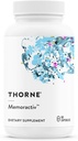 THORNE - Memoractiv - Nootropic Brain Συμπληρωματικό για Εστίαση, Δημιουργικότητα και Συγκέντρωση - Ashwagandha, Ginkgo, Lutemax, Bacopa, Pterostilbene - Χωρίς γλουτένη, Γαλακτοκομικά Χωρίς* - 60 Κάψουλες - 30 Σερβιέτες