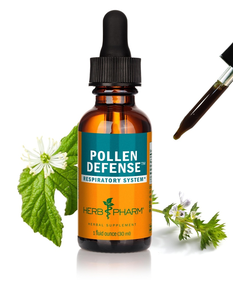 Herb Pharm Pollen Defense Liquid Herbal Formula για την υποστήριξη του αναπνευστικού συστήματος - 1 ουγγιά (FEYE01)