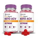 Justified Laboratories (2 Pack Rapid Rippped Keto ACV Gummies Extreme 2000MG Rapidripped Keto Gummies Apple Cider Vinegar Formed with Roomegranate Beet Buice Powder B12 Vegan Non GMO 120 Gummys