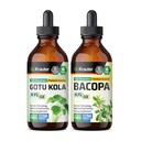 BIO KRAUTER Gotu Kola Βάμμα 4 Fl. Oz. & Bacopa Βάμμα 4 Fl. Oz.