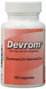 DEVROM® 200mg Capsules (Internal Deodorant)- 100 Capsules
