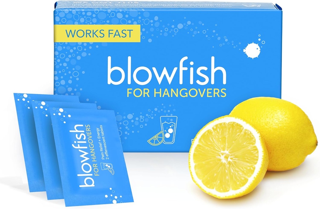 Blowfish for Hangovers - Fast Hangover Relief in 15 Λεπτά