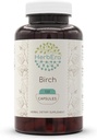 HerbEra Birch 120 κάψουλες, 500 mg, Φτιαγμένα με Birch (Betula Pendula) Αποξηραμένα φύλλα (120 κάψουλες)