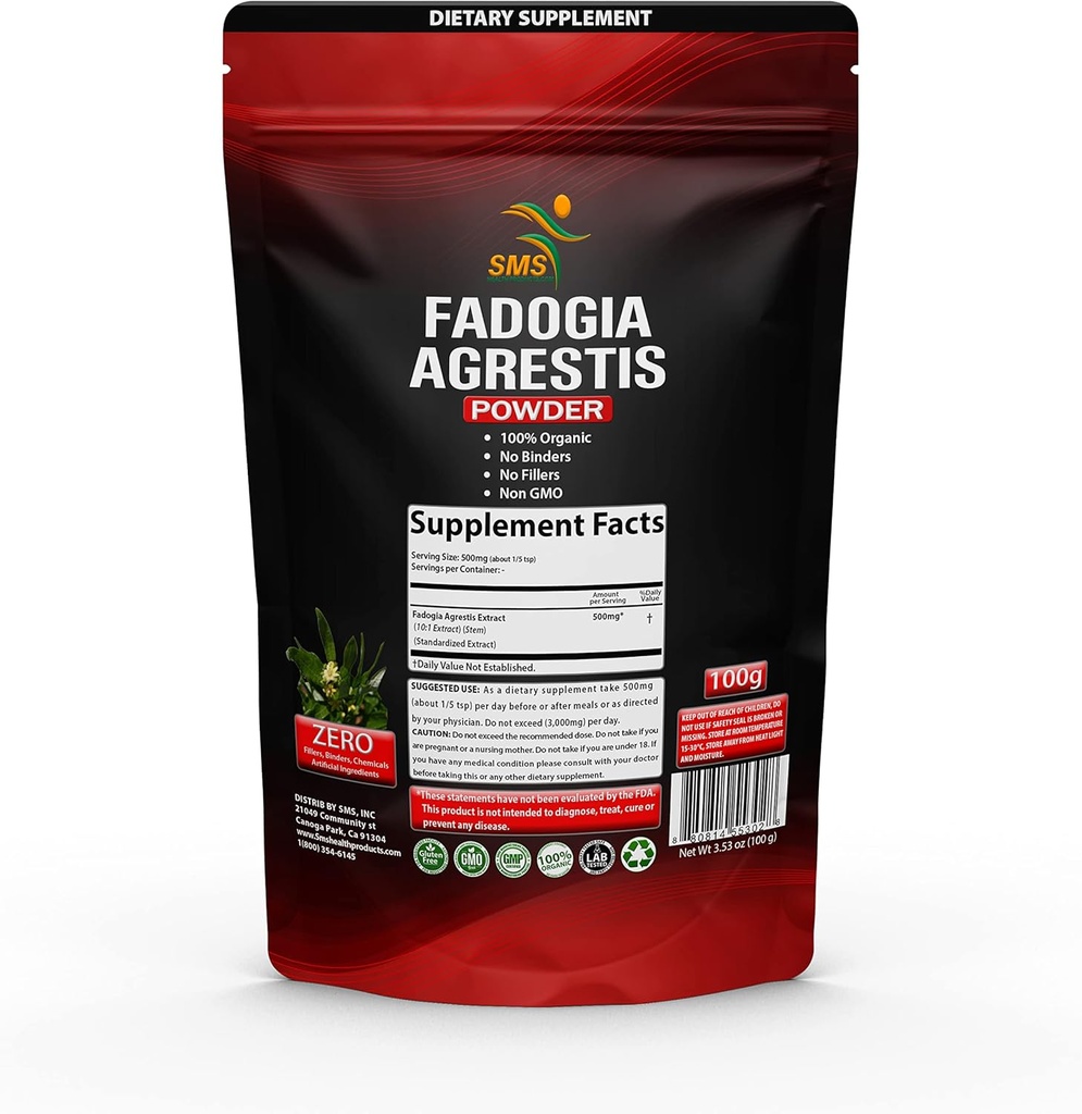 Fadogia Agrestis Extract σκόνη (Μέγιστη δύναμη) 