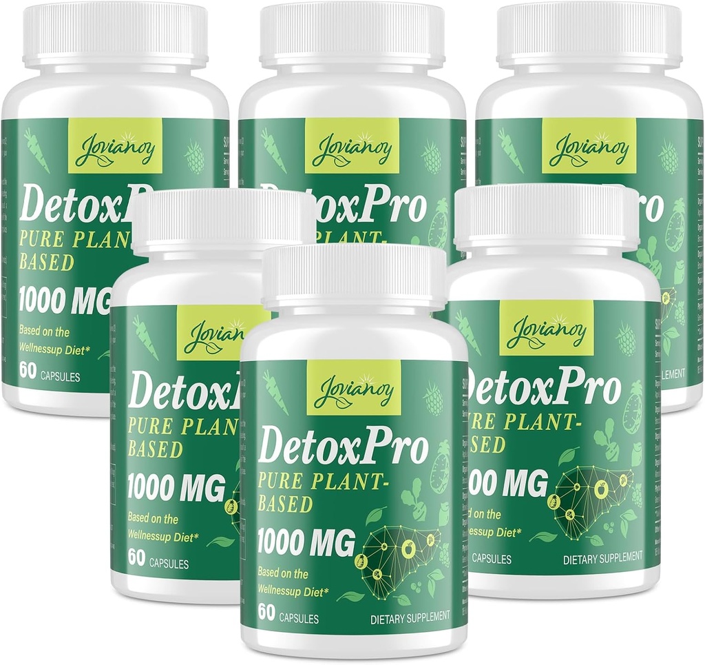 1000 MG Gentle Detox Cleanse, Φυσικό Flush τοξίνης για το συκώτι, το κόκκαλο και το έντερο, Αντιοξειδωτικό & Πεπτικό Υποστήριξη, Zeolite, Σύμπλεγμα ταχείας αποτοξίνωσης για γυναίκες & άνδρες – 480 κάψουλες