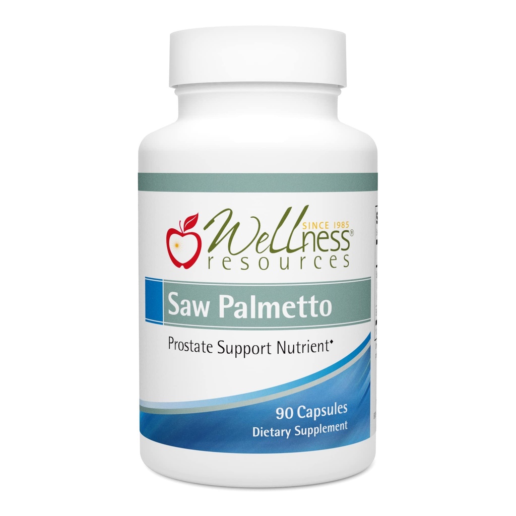 Wellness Resources Saw Palmetto Deep CO2 Extraction, No Solutions - Υψηλή ισχύς για την υγεία του προστάτη, ούρα υγεία (90 κάψουλες)