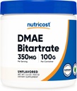 Nutricost Pure DMAE-Bitartrate σκόνη 100 γραμμάρια