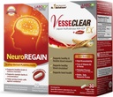 LABO Nutrition Vesseclear EX + NeuroREGAIN: Nattokinase NSK-SD, ελαστίνη F για καθαρό και ευέλικτο αιμοφόρο σκάφος, καρδιοαγγειακή υποστήριξη & υποστήριξη κυκλοφορίας, PLASMALOGEN που προέρχεται από σκάλλοπα για εγκεφαλική φθορά