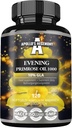 APOLLO'S HEGEMONY Evening Primrose Oil 1000 mg με βιταμίνη Ε - Περιέχει 100 mg GLA Acid - 120 κάψουλες Softgel - 4 Μήνες Προσφορά - Συμπλήρωμα διατροφής για την υποστήριξη της ορμονικής ισορροπίας και της υγείας του δέρματος