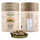Grass-Fed Freeze-Dried Bovine Heart & Liver Capsules 3000 mg per Serving 