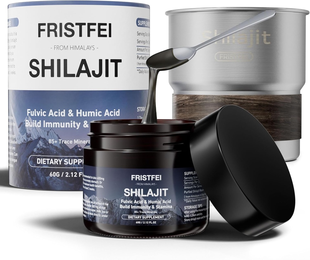 100% Pure Shilajit Resin - Βιολογικός Shilajit Ιμαλαΐων για άνδρες και γυναίκες Ορυκτά ίχνη 