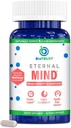 BioTrust Eternal Mind Brain Συμπληρώματα για Μνήμη & Εστίαση - Sharpen Mental Agility, Rechall & Concentration with Age - Clinically Studied Supplement for Longevity & Cognition - 30 Services