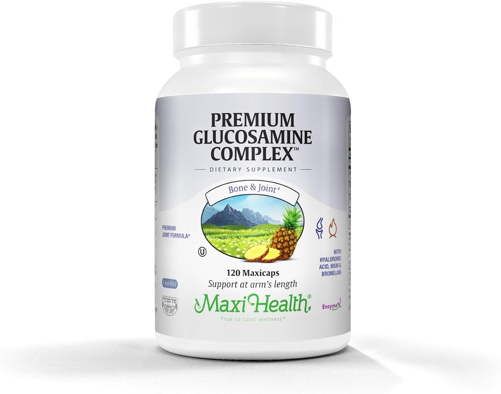 Maxi Health Premium Glucosamine Complex Joint Formula με MSM, 120 Count