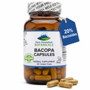 Αγνά Βοτανικά του Βουνού Bakopa Monnieri Κάψουλες - Vegan Caps με Βιολογικό Bakopa & Standardized Bacopa Extract Συμπλήρωμα
