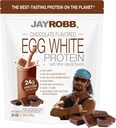JAYROBB Chocolate Egg White Protein 24 oz, 1.5 Pound Bag