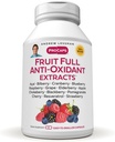 ANDREW LESSMAN Φρούτα Πλήρης Anti-Oxidant Εκχυλίσματα 30 Κάψουλες - 14 φυσικά φρούτα και μούρα εκχυλίσματα. Βατόμουρο, βατόμουρο, Σπόροι σταφυλιού, Ρόδι, ρεσβερατρόλη, και πολλά άλλα.