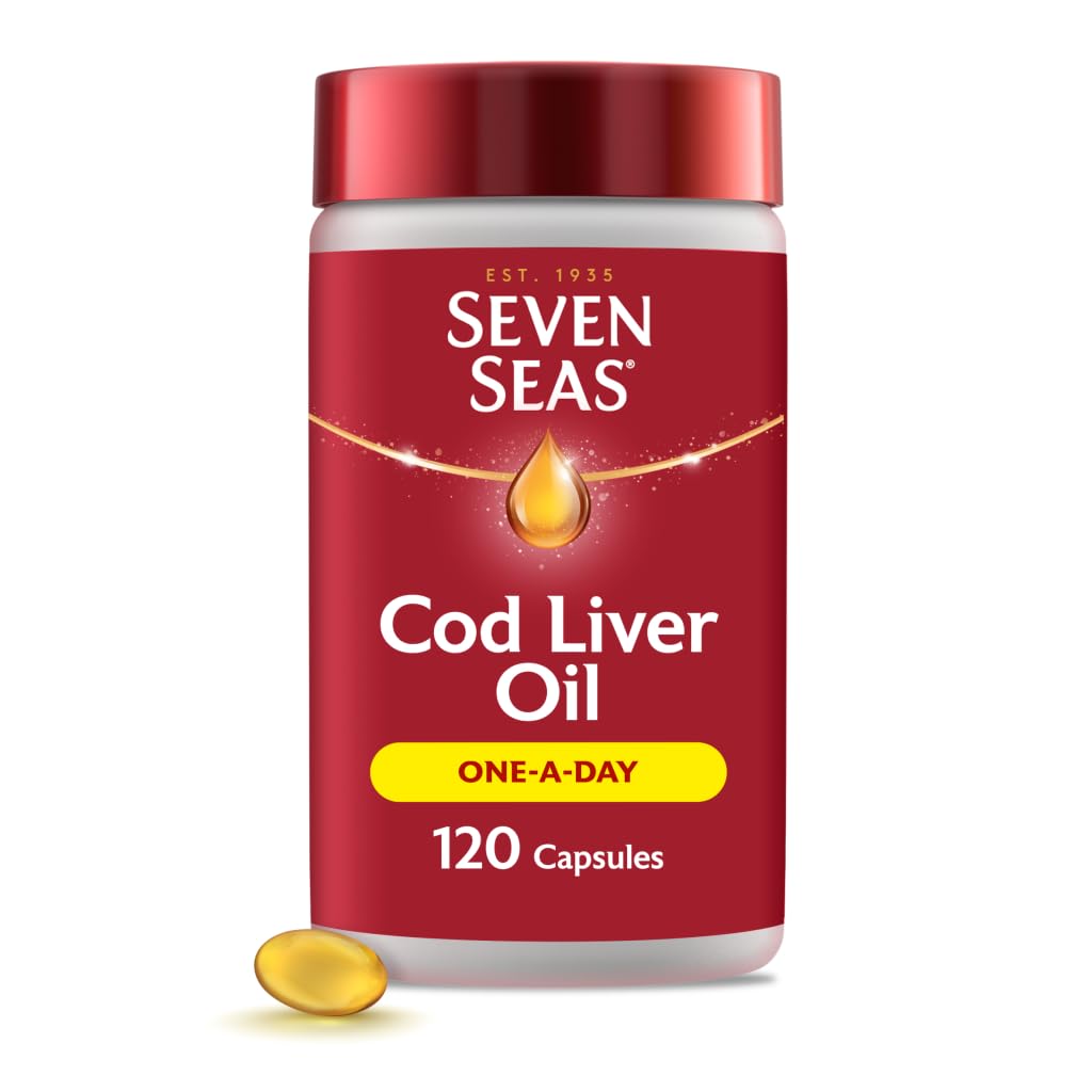 Επτά Seas Pure Cod Liver Oil 120 καψάκια