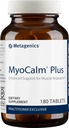 Μεταγονική MyoCalm Plus - Μυϊκή Χαλάρωση & Υποστήριξη Στρες με Παθιανθόφυλλο, Βαλεριάνα, Κάλτσα Λεμονιού, Μαγνήσιο & Ασβέστιο - Υποστηρίζει την Ποιότητα Ύπνου - Μη ΓΤΟ, Χωρίς Γλουτένη, Χορτοφαγικά - 180 Tablets