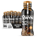 OWYN μόνο ό, τι χρειάζεστε υπέρ Elite Vegan φυτά με βάση υψηλής πρωτεΐνης Keto Shake, χωρίς Butter Cup, Zero Ζάχαρη, 32g πρωτεΐνη, Omega-3, Πρεβιοτικά, Superfoods Πράσινα για την προπόνηση και την ανάκτηση, 0g Net Carbs