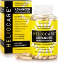 He-lioc-a-re Adv-ANC-ed Niacin B3 συμπλήρωμα: Fernblock PΛΗΨΗ Εκχύλισμα 240mg ανά υπηρεσία - Υποστηρίζει την υγεία των κυττάρων του δέρματος W/αντιοξειδωτική πλούσια βιταμίνη B3 Niacin 500 mg - 120 κάψουλες Vegan