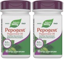 Nature's Way Pepogest Peppermint Oil, Soothes Occasional Gastrointestinal Discomfort*, Enteric Coated Peppermint Oil Softgels, 60 Softgels (Packaging May Vary) (Pack of 2)