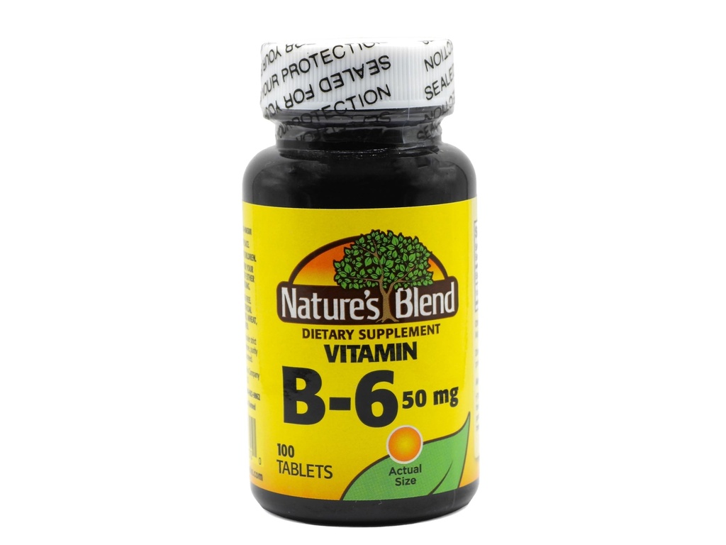 Βιταμίνη B-6 50mg μείγμα της φύσης