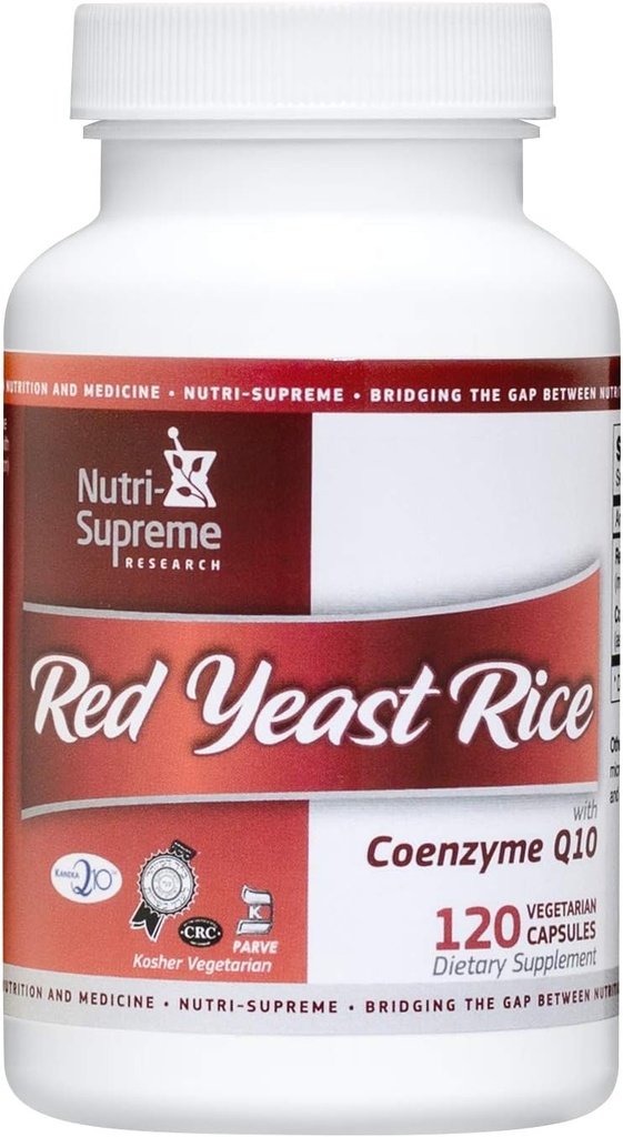 Red Yeast Rice 600 mg με συνένζυμο Q-10 - 120 Vegicaps
