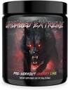 Uncaged Extreme Pre-Wortout Powder - Extreme Energy, Focus, Nitric Oxide & Muscle Pump - Extreme Formula with L-Citrulline, Beta-Alanine, Rhodiola Rosea - 30 Μερίδες - 1.22 Λίρες - Cherry Lime
