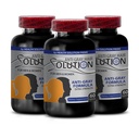 Βιταμίνη b6 παντοθενικό οξύ - Anti Gray Hair Solution - Gray Hair Reversal για άνδρες και γυναίκες, συμπλήρωμα μαλλιών για γυναίκες, φυσικό χρώμα μαλλιών, συμπλήρωμα βιοτίνης για τα μαλλιά, Saw Pametto, 3 Bot 180 Caps