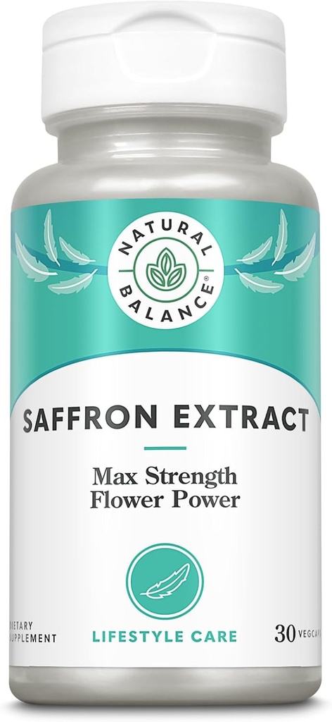 Natural Balance Saffron Extract | 30ct
