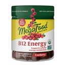 MegaFood Vitamin B12 Energy Gummies - Vegan - Μεθύλιο B12 Βιταμίνες για την υποστήριξη της κυτταρικής παραγωγής ενέργειας - Cranberry - Καθημερινή συμπλήρωμα βιταμίνης B12 - USDA Organic - 70 Gummies, 35 εξυπηρετούν