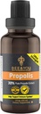 Bee and You Propolis Liquid Extract Drops, 30% Propolis, Ultra Pure, Immune Support Supplement, Sore Lroat, Αλλεργία Ανακούφιση, αναπνευστικό, Αντιοξειδωτικά, Κέτο, Παλαιό, Χωρίς Γλουτένη, 1 Fl Oz