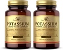 Solgar Potassium Amino Acid Complex - 100 Tablets, Συσκευασία των 2 - Προάγει την ισορροπία ηλεκτρολυτών - Μη ΓΤΟ, Vegan, Χωρίς γλουτένη, Χωρίς γαλακτοκομικά, Kosher - 200 Σύνολο Υπηρεσιών